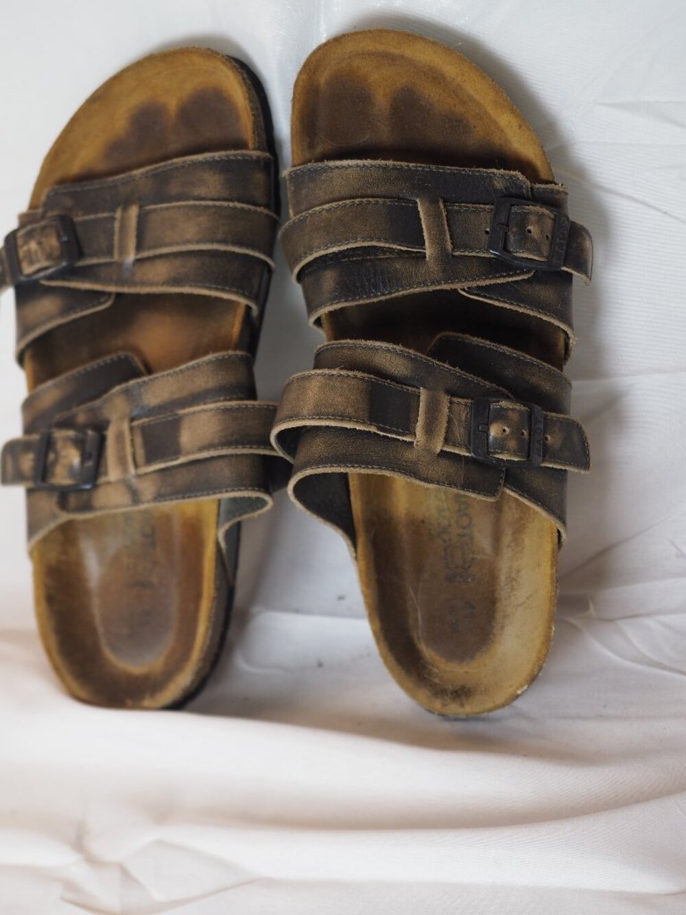 NAOT Mens Sandals. Newish soles